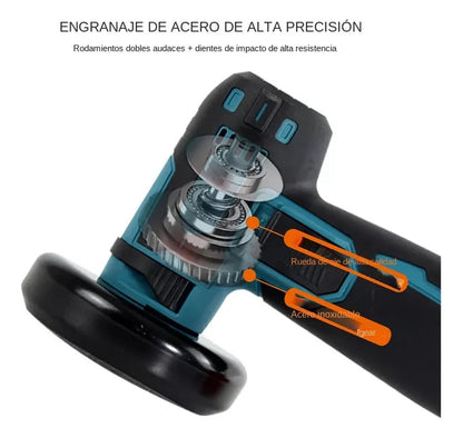 KIT AMOLADORA ESMERILADORA INALAMBRICA 12V